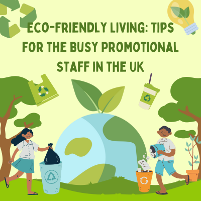 Eco-Friendly Living Tips for the Busy Promotional Staff in the UK