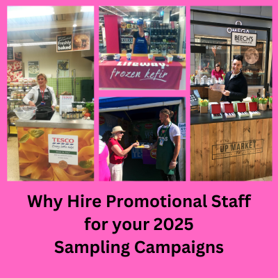 Promotional Staff for Sampling Campaigns